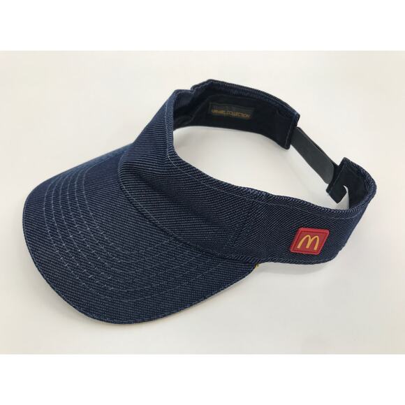 McDonald's Apparel Collection Employee Snapback Sun Visor One Size Costume - Picture 1 of 6